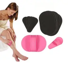 10pcs/set Face Leg Hair Remover Epilator Exfoliator Pad for Women Beauty Tools Smooth Legs Skin Care Hair Removal Pad Makeup