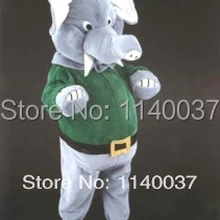Талисман Делюкс плюшевый слон талисмана пользовательский цвет косплей костюм персонажа из мультфильма карнавальный костюм маскарадный костюм партии