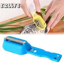 Практичный скалер для рыбы, скребок, рыбная щетка, чистящие инструменты, кухонные гаджеты JK0961