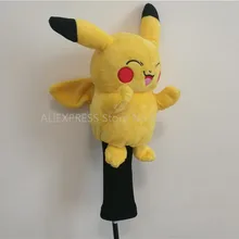 Pikachu Golf проход древесина головной убор мультфильм животных фарватеры гольф обложка для мужчин женщин