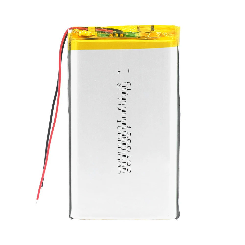 4 x Battery 1260100 с PCB литий-полимерный аккумулятор 3,7 V 10000mAh Lipo Li-Po литиевая батарея Замена для планшета DVD медицинское устройство - Цвет: 4 x Battery