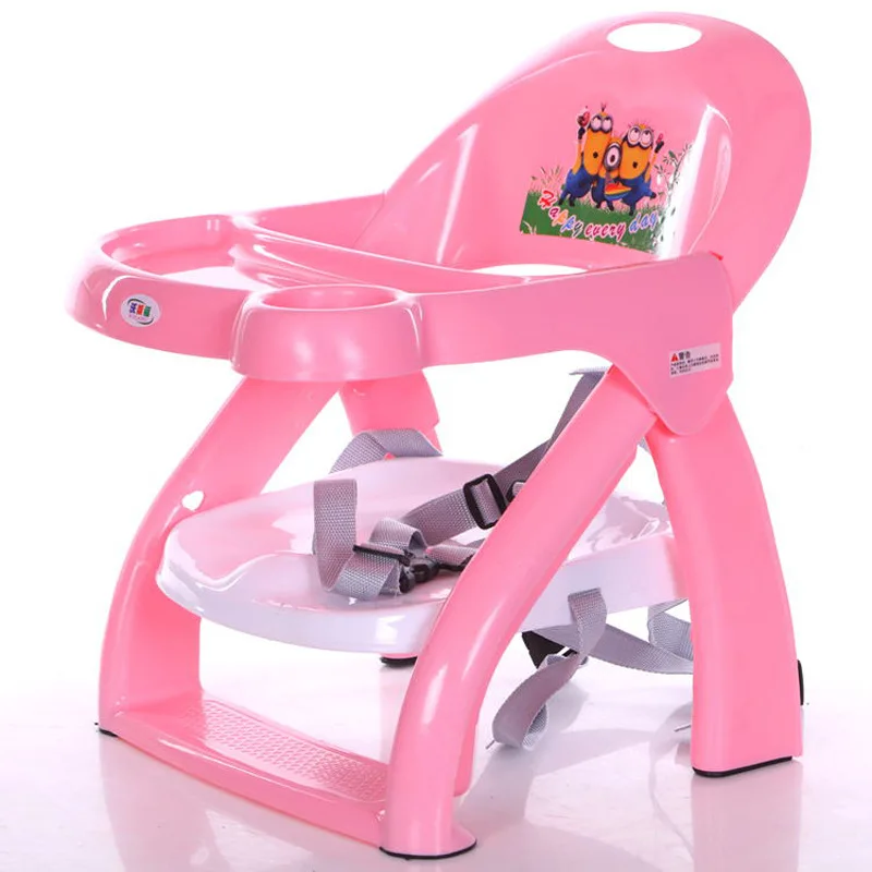 Новый многофункциональный складной обеденный стульчик для детей, детское кресло для еды, маленькая портативная большая тарелка