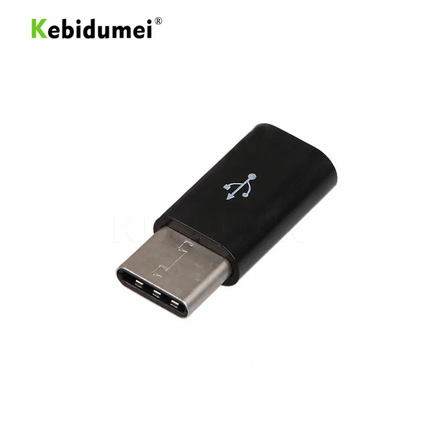 Kebidumei 5 шт. Тип C мужчина к Micro USB mini USB 3,1 5 булавки Женский передачи данных головы адаптер зарядки синхронизации данных передачи