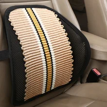 KKYSYELVA поясничная поддержка для офисного стула грузовика автомобиля Авто поддержка s Талия Подушка для автомобиля задний массажер