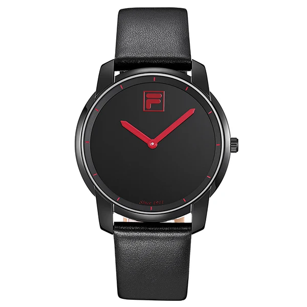 

Fila Casual Quartz Men Waterproof Watch Women Leather Strap Wristwatch Top High Quality Luxury Brand Simple Style Fashion