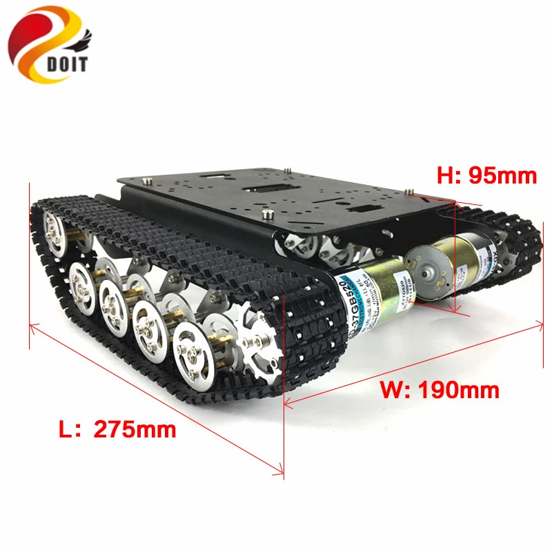 新デザイン黄金色の減衰ロボット戦車 Ts100 ショックサスペンション毛虫トラクタートラック Clawler Rc Rc Tanks Aliexpress