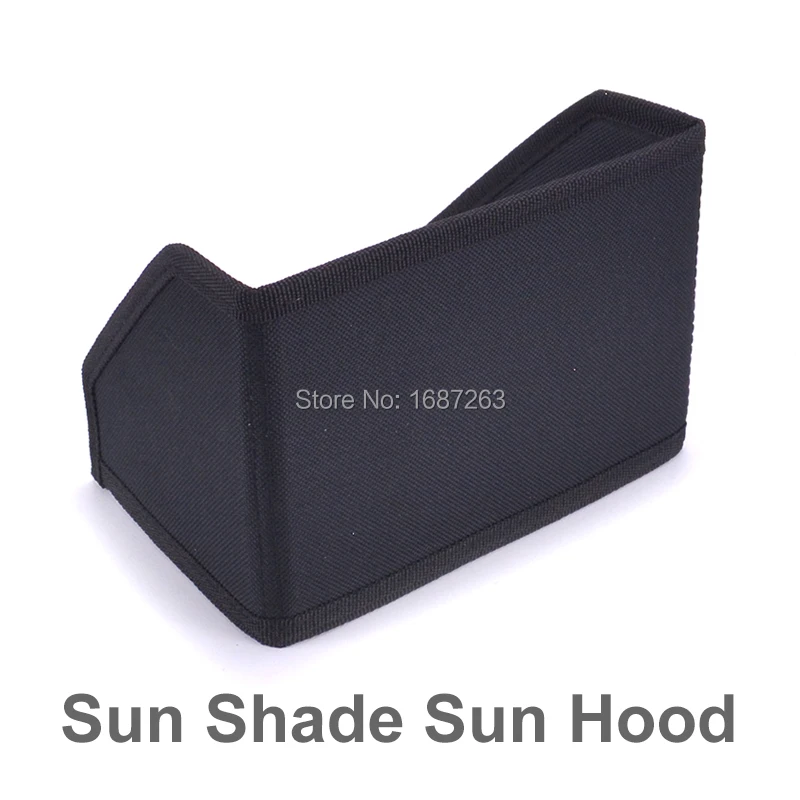 

FPV Black Feelworld 7 inch 7" LCD Monitor Display Sunshade Sun Shade Sun Hood for Video FPV Ground Station