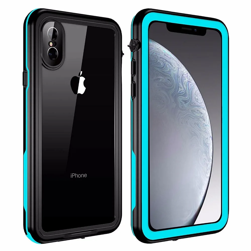 

Redpepper For iPhone X Waterproof case 360 full-body plastic Shockproof Dirtproof case for iPhone X With Touch ID Case Cover