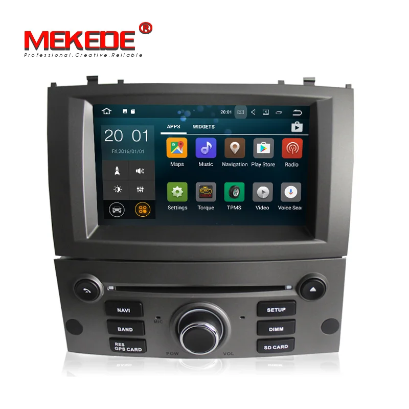 

Android7.1 Car DVD Player GPS Navigation Multimedia Stereo Headunit for Peugeot 407 2004 2005 2006 2007 2008 2009 2010 Autoradio