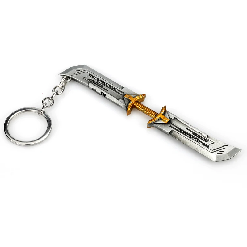 

Movie Marvel Avengers 4 Endgame Thanos Sword Keychains Iron Man Infinite Power Gauntlet Llavero Thor Loki WeaponsKeyring