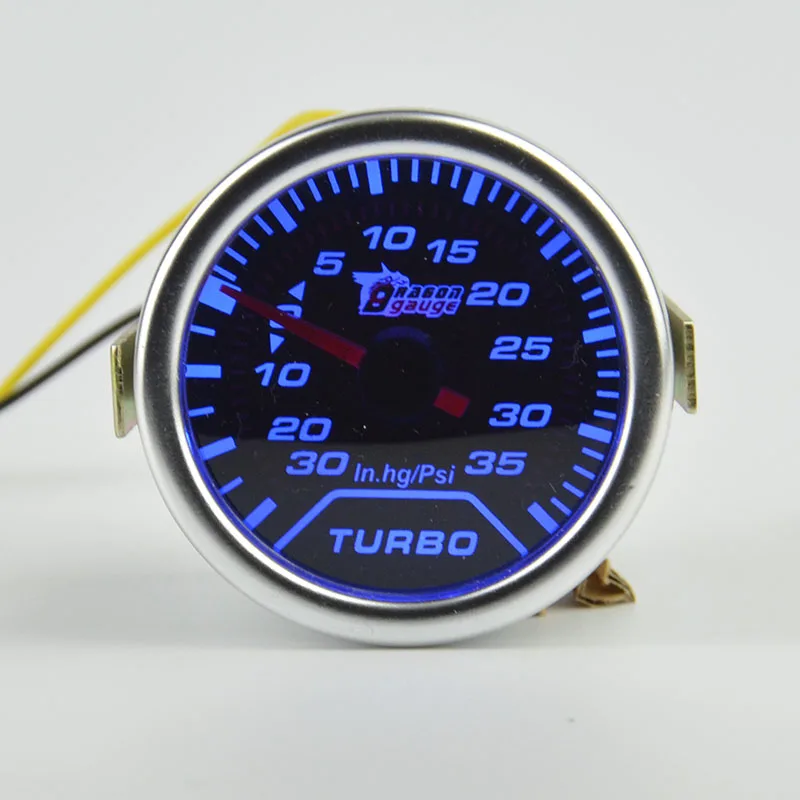 52mm Car Turbo Boost Gauge Psi Vacuum Meter Turbo Boost Pressure Gauge 52mm Auto Gauge Meter