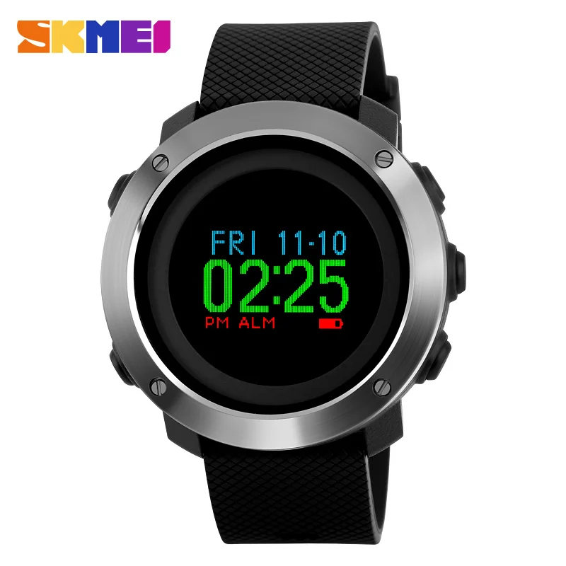 

SKMEI Men Women Sport Watch Digital Clock Top Brand Watches Man Pedometer Calorie 2 Time Man's Wrist Watch Women Bracelet 1336