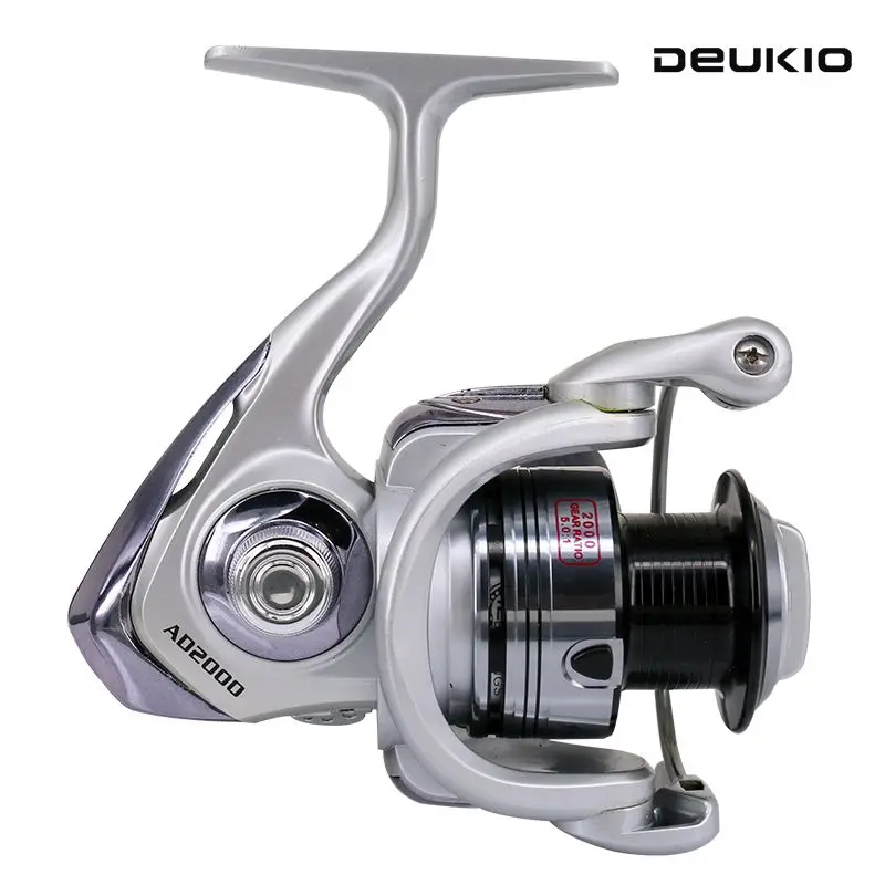 DEUKIO fishing reel 5+1BB Real Bearing line roller with OWC System spinning reel left/Right