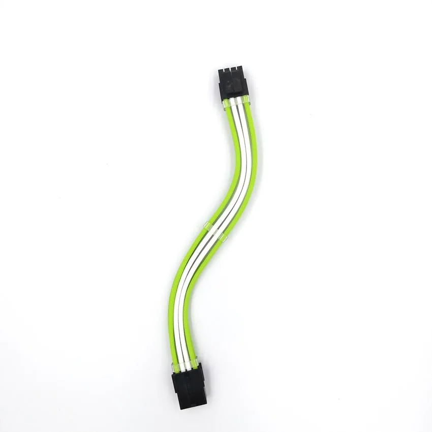 CPU 8Pin Green_White_Extension_cable