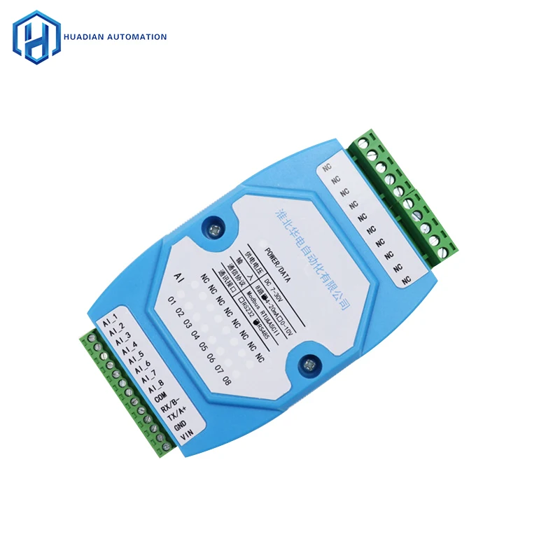 

8 way Switch 4-20mA 0-5V rs485 Signal acquisition module
