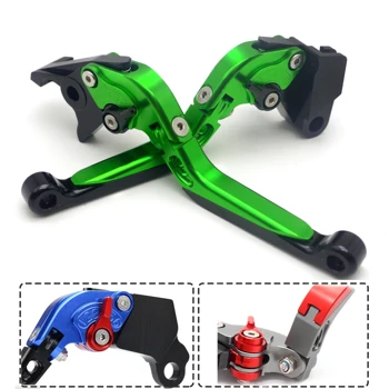 

Adjustable Extending levier de frein et embrayage moto FOR Kawasaki NINJA 650R/ER-6F 2009-2017 ZZR/ZX1400 SE Version 2016-2017