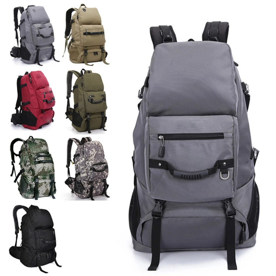 

YINGTOUMAN 45L Military Men/women Fashion Backpack Tactical Camouflage Backpack Outdoor Sport Climbing Hiking Camping Sport Bag