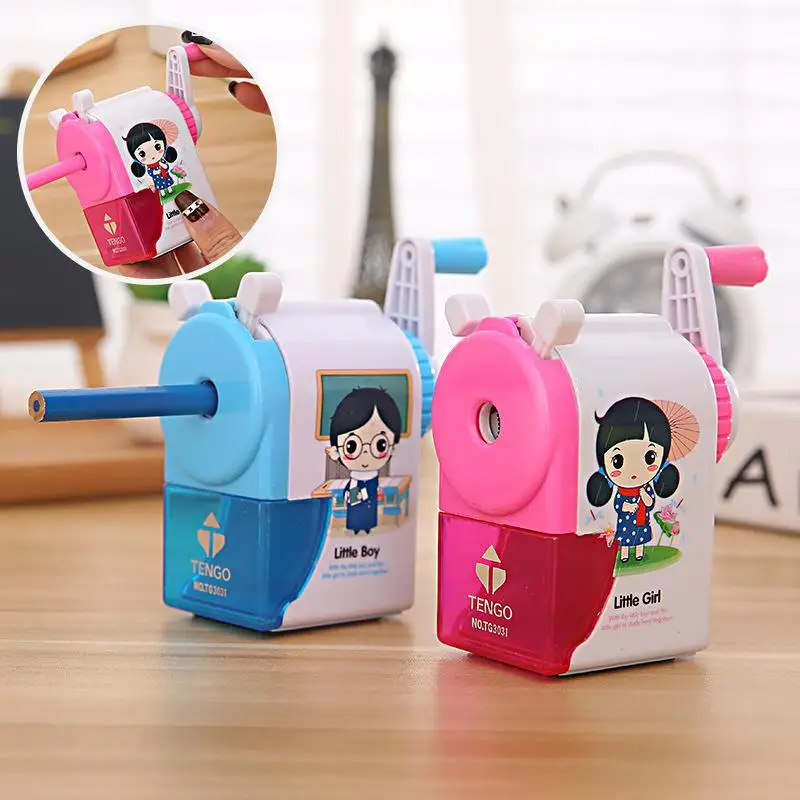 Cartoon Princess Manual Pencils Sharpeners For Kids School Supplies