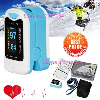 

CE FDA CMS50NA CONTEC OLED Oximeter Pulse fingerTip Monitor Blood Oxygen SpO2+CASE