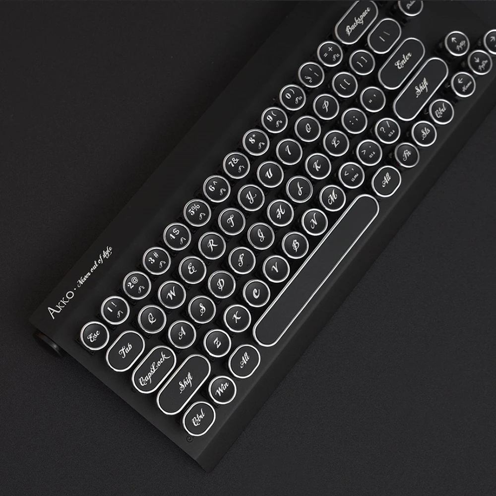AKKO Old School 68 ретро Механическая клавиатура переключатель Cherry|Клавиатуры| |