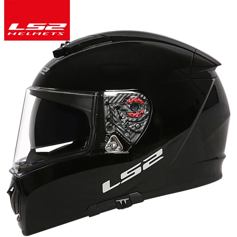LS2 FF390 мотоциклетный шлем с двумя объективами полный шлем для лица Анти-туман Pinlock противотуманная система Pinlock шлемы