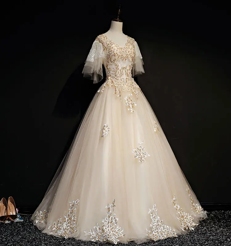 100% настоящий рококо легкий кремовый цвет вечернее платье с вышивкой бисером средневековое платье эпохи Возрождения принцесса Сиси платье