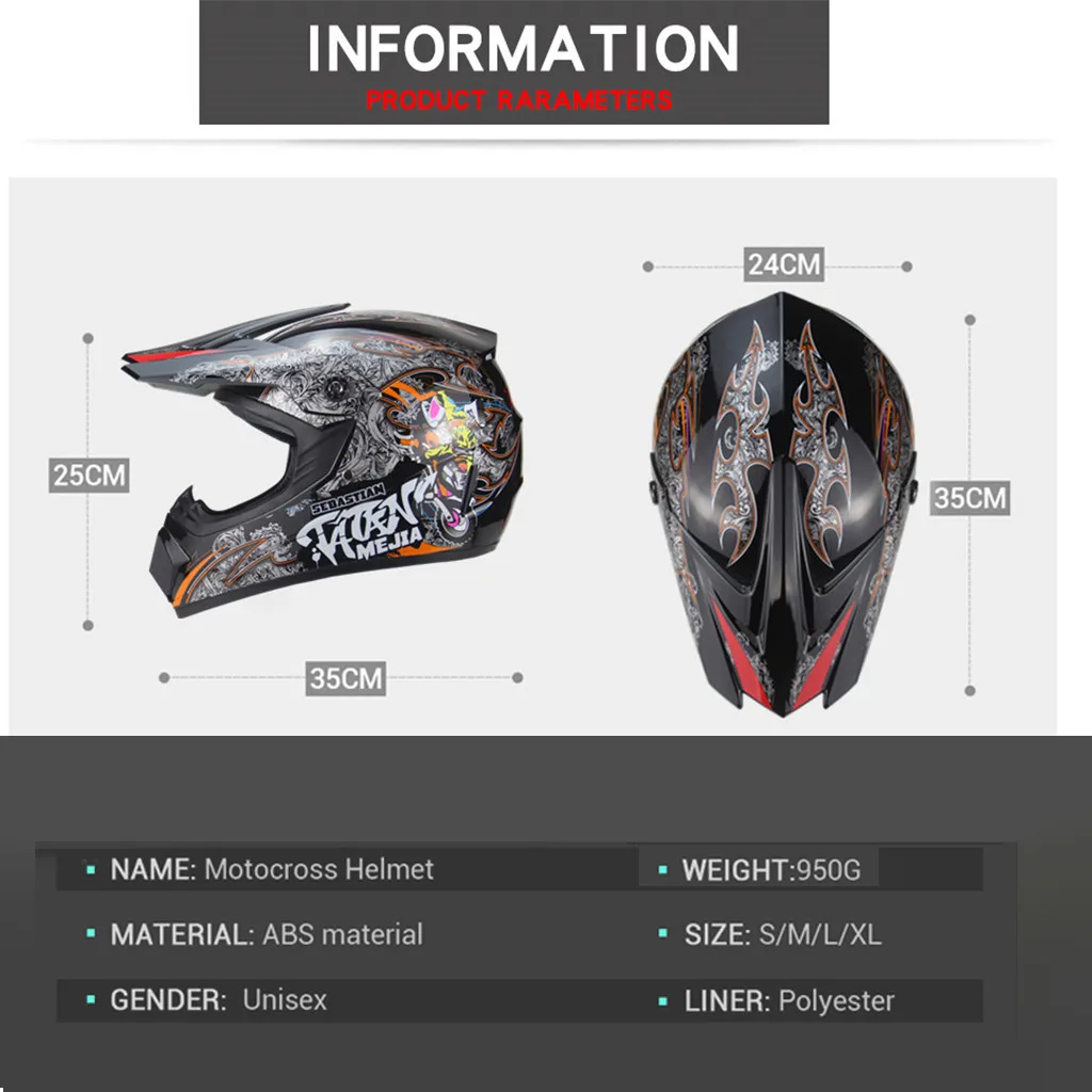 Небольшой легкий внедорожный шлем ABS мотоциклетный шлем классический велосипедный MTB DH гоночный мотокросс горный велосипед шлем