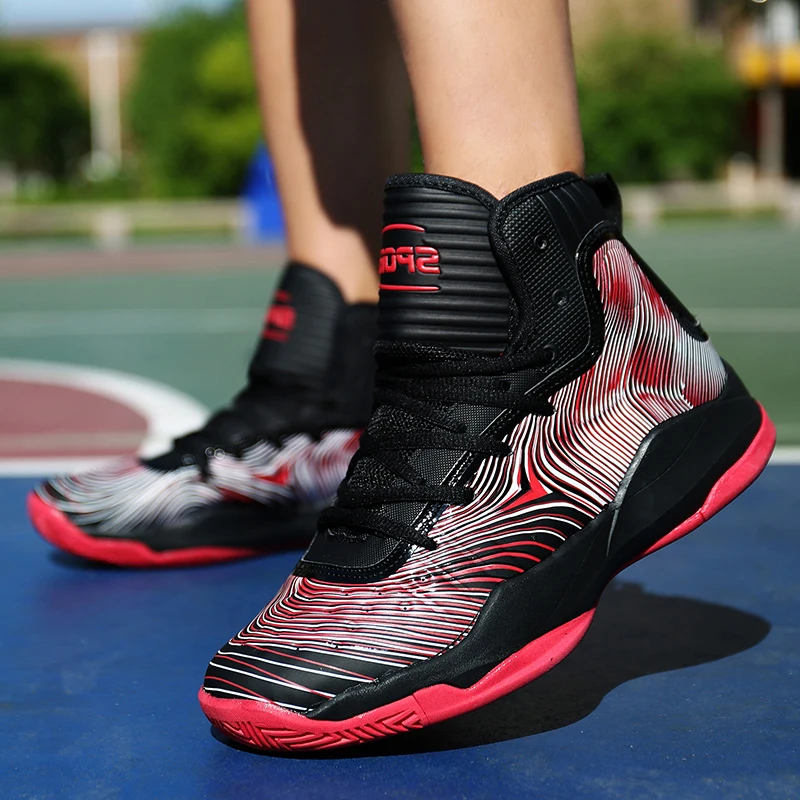 Ceyue 2019 zapatos de baloncesto de los hombres de alta calidad zapatillas de deporte Curry zapatos de encaje zapatos de tobillo a prueba de golpes a prueba cesta homme baloncesto