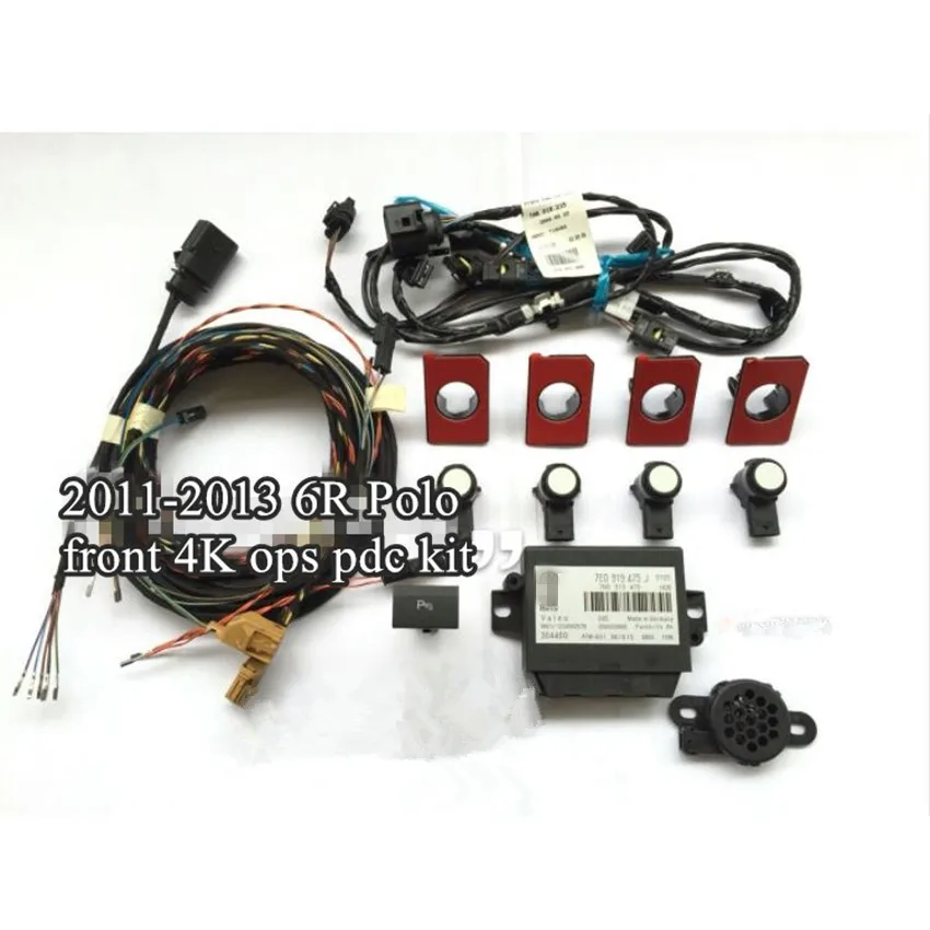 OEM FRONT 4K OPS PARK PILOT 4 PARKING SENSORS KIT FOR VW 2011 2013 6R