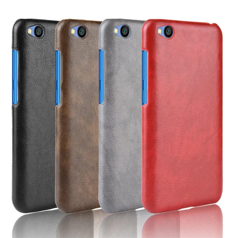 For Xiaomi Redmi Go phone Cases Retro Litchi Skin PU Leather Cover Shockproof Hard shell GO RedmiGO 5.0 inch |