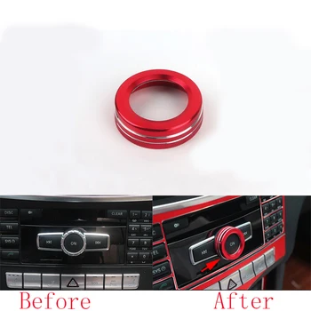 

Alloy Volume Adjust Switch Cover Trim Red For Mercedes-Benz C Class W204 08-14 & E Class W212 10-15 & CLS Class C218 11-16