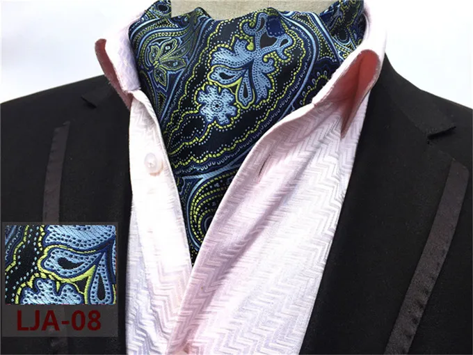 CityRaider, дизайнерский Мужской Шелковый шейный платок с принтом пейсли, свадебные галстуки, новые красные мужские галстуки для мужчин, галстуки CR013 - Цвет: 008
