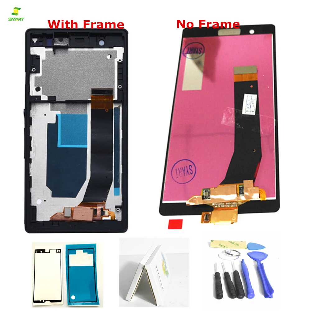 

IPS LCD 5.0" For SONY Xperia Z LCD Display Touch Screen Digitizer With Frame For SONY Xperia Z LCD Digitizer L36H C6603 C6602
