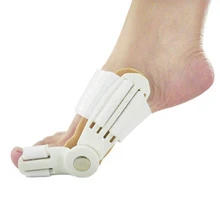 1 пара Hallux вальгусные ортопедические инструменты большой носок Bunion лонгет Выпрямитель Корректор от боли в ногах защита от косточек на ногах для ног c