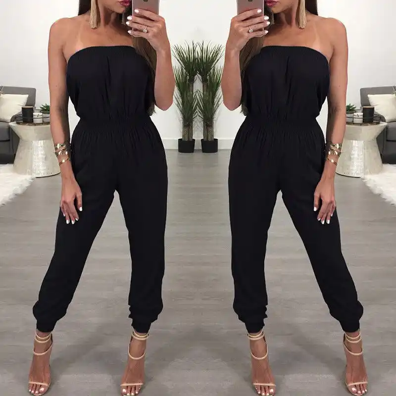 ladies bandeau playsuit