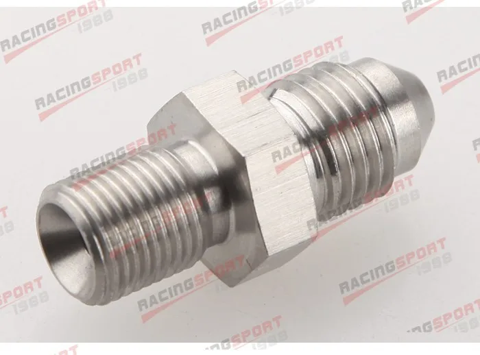 

Stainless steel AN -3 AN3 -3AN to 1/8" BSP BSPP Straight Adapter adapter Fitting