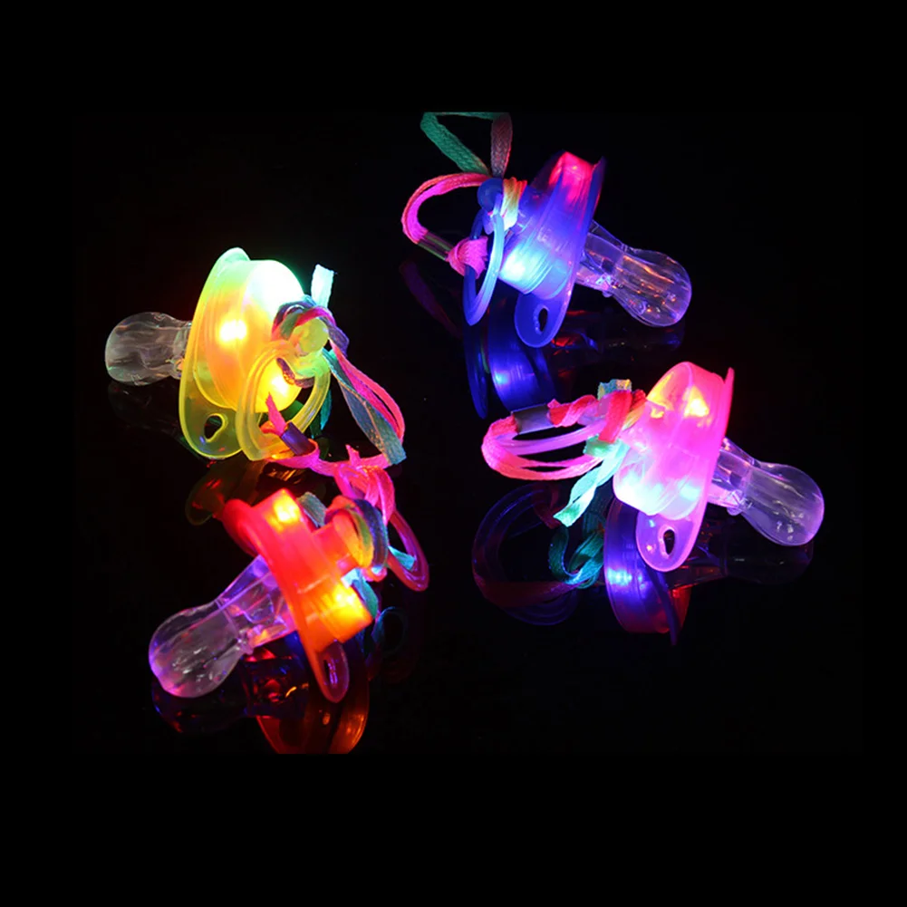 Party Bar Fun Toy Survival Kit Colourful Light Pacifier Rave Glow Stick Nipple Party Bar Fun Toy Survival Kit Colourful Light Pacifier Rave Glow Stick Nipple
