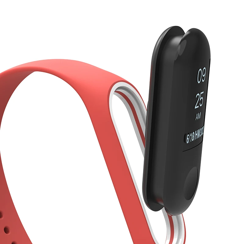 Для Xiaomi Mi, 3, 4, спортивный ремешок, стильный резиновый ремешок для часов, для Xiaomi Mi, 4, браслет, ремешок на запястье