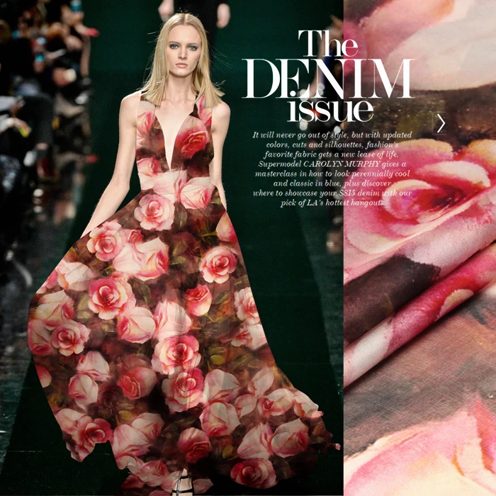 dark red chiffon fabric
