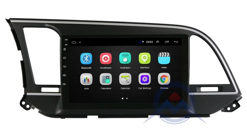 ZOHANAVI 2.5D Android 9,0 автомобильный dvd gps плеер для HYUNDAI ELANTRA gps навигация автомобиля стерео аудио видео плеер