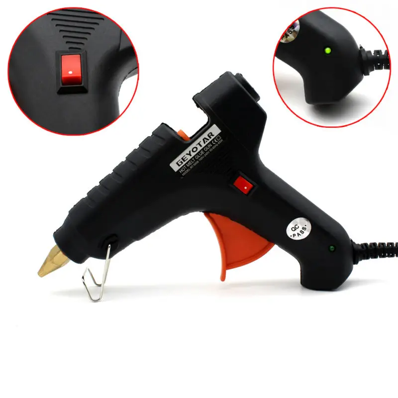 Профессиональный клеевой пистолет с вилкой Стандарта ЕС 60 Вт 220 В нагревательный