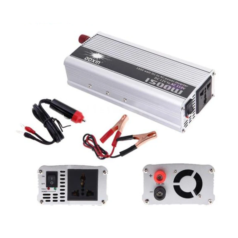 

DOXIN WATT 1500W DC 12V to AC 110V Car Power Inverter Converter Transformer J9N4 US Plug