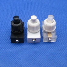 5 шт. лампы электрические фитинги с гайкой микро-движения небольшой переключатель самоблокирующийся кнопочный переключатель винт в сборе