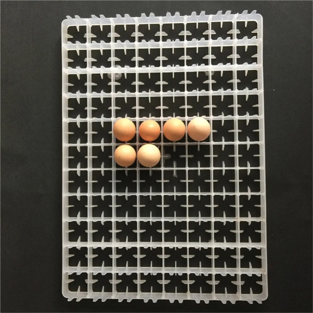 

4 pcs White 88 Plastic Egg Trays Easy To Use Four Models Of Incubator Equipment Accessories 50 * 35.6 * 2.5cm Egg Tray