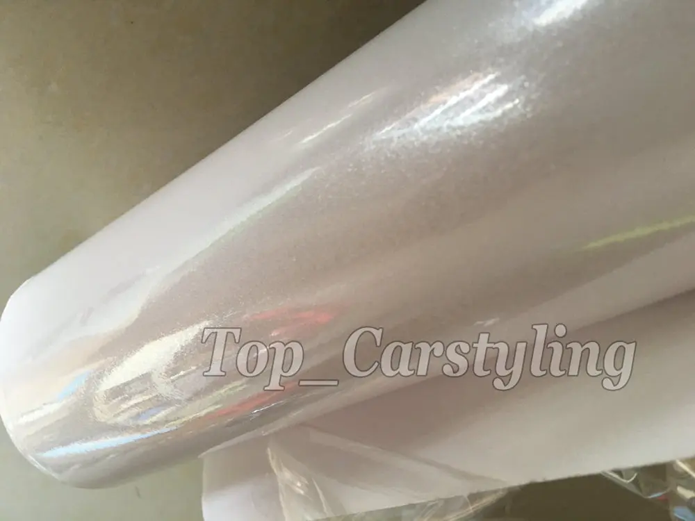 gloss metallic black white car wrapping pearl sparkle wrap foil (7)