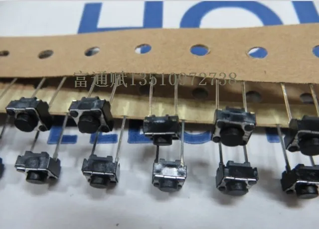 Japan button switch Tact switch 2 feet 6*6*5 Used for audio mechanical communication equipment