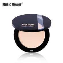 Музыкальный цветок, 5 цветов, минеральная прессованная пудра, контур лица, палитра для макияжа, компактный укрыватель, контроль жирности, финишная пудра