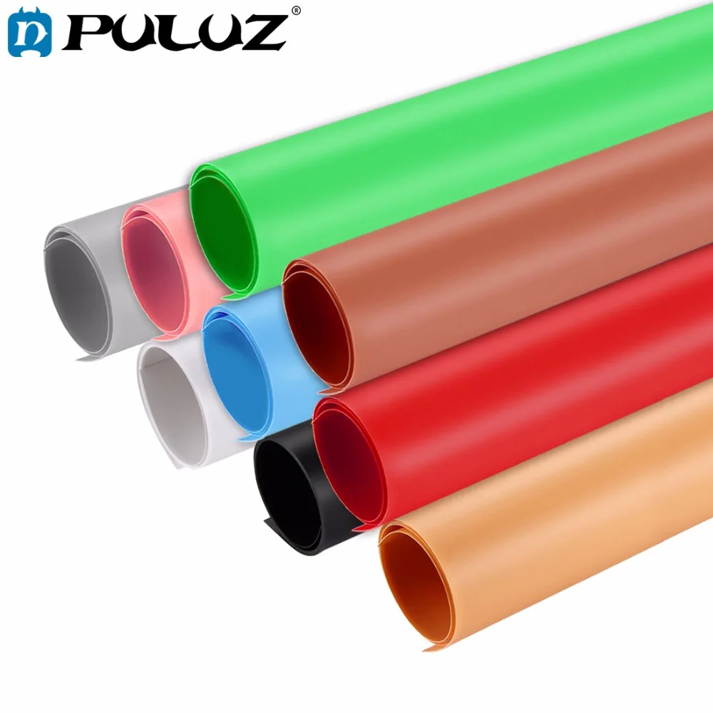 

PULUZ Photography background Screen 28.9*14.7"Solid color Backdrop Background Paper Board for Photo Lighting Studio Tent Box