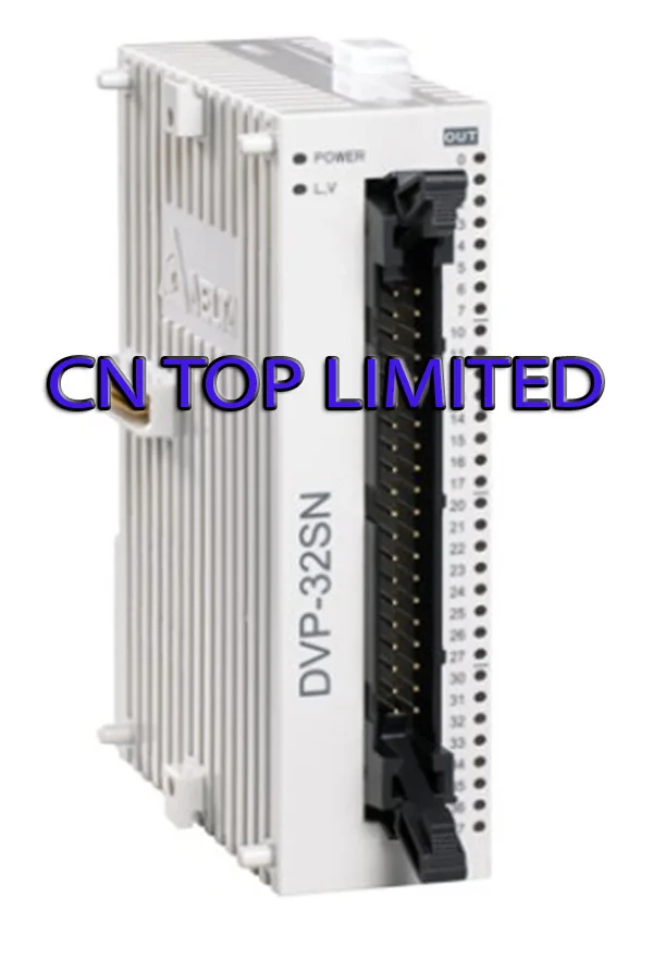 DVP32SN11TN Delta S Series PLC Digital Module DO 32 Transistor new in box dvp08sp11t delta s series plc digital module di 4 do 4 transistor new in box