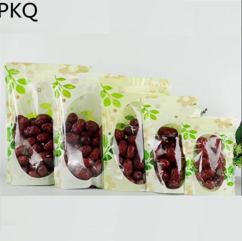 

7 sizes/set Sample Set! Small Ziplock Bag Food/Candy Zipper Storage Bag Clear Zip Lock Bag Color Plastic Packaging Bag Pouches